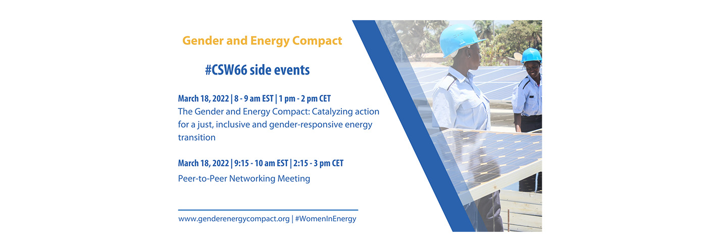 Side events of the 66th session of the Commission on the Status of Women