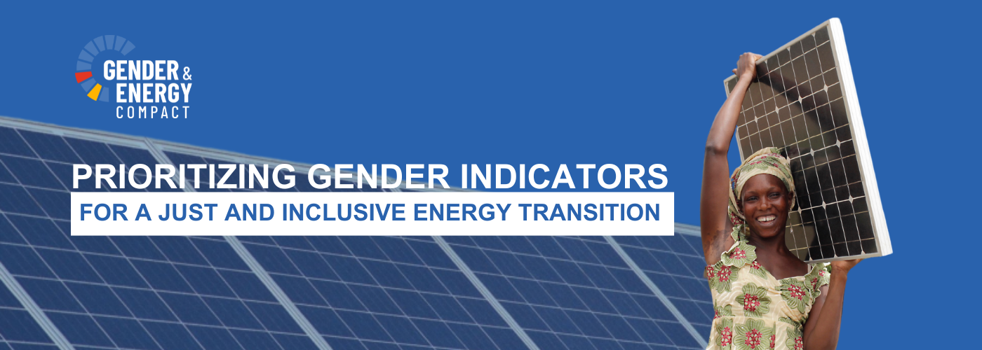 Post-2030 Vision: Prioritizing Gender Indicators for a Just and Inclusive Energy Transition for All